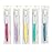 Nimbus Extra Soft Toothbrushes (Compact Size Head) Periodontist Design Tapered Bristles for Sensitive Teeth and Receding Gums, Individually Wrapped Plaque Remover Toothbrush (5 Pack, Colors May Vary)