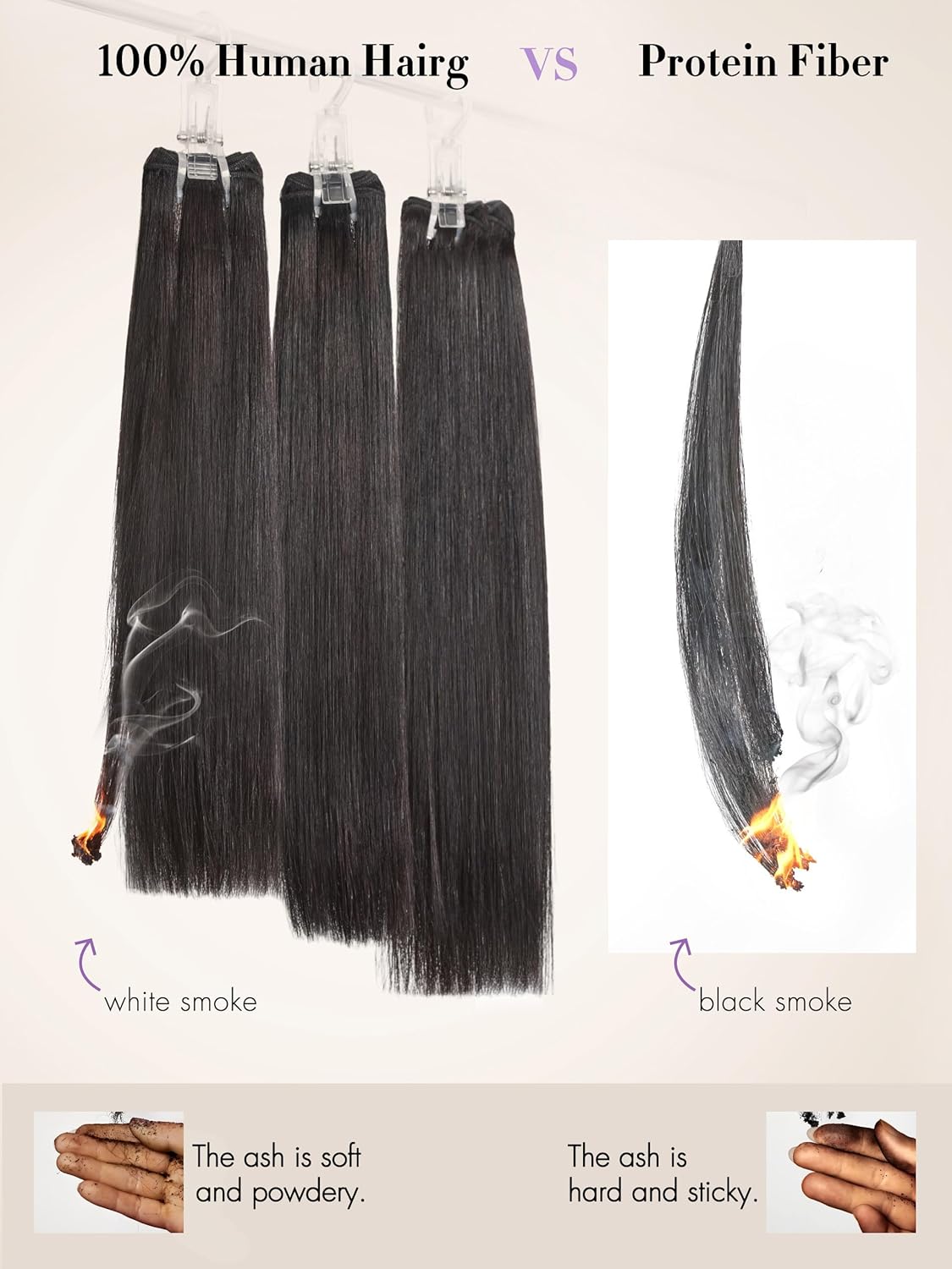 LUVME 15A Straight Human Hair Bundles 14 16 18 Inch, 100% Brazilian Virgin Human Hair Bundles, Unprocessed Raw Hair Double Weft, Soft & Full Natural Look for Daily Wear