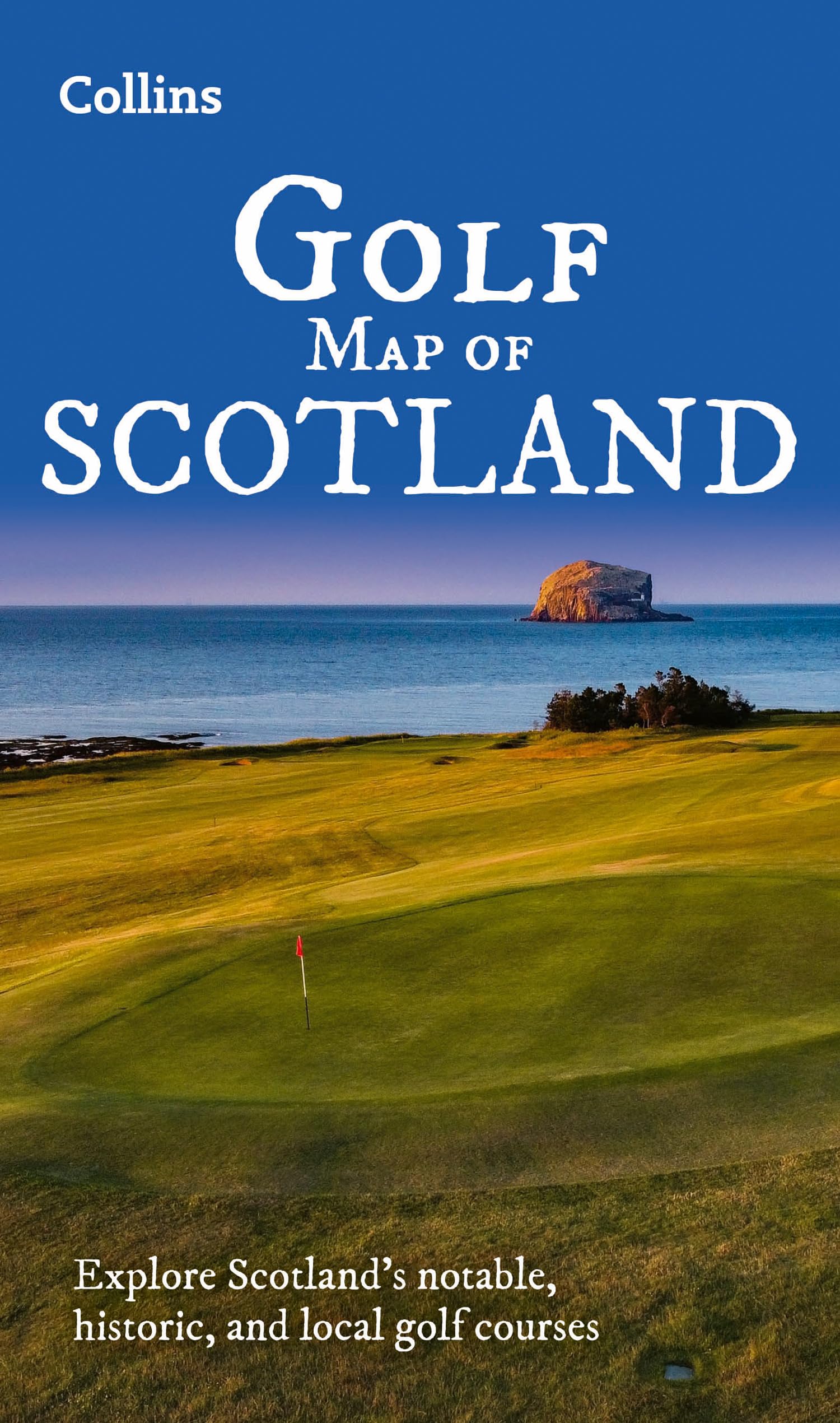 Collins Golf Map of Scotland: Explore Scotland’s notable, historic, and local golf courses
