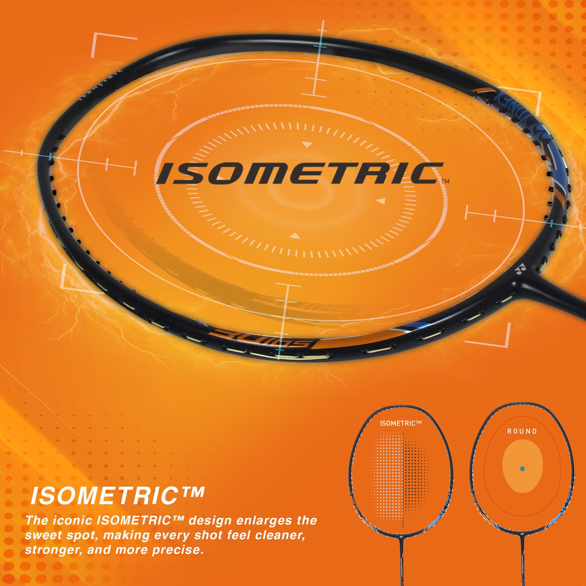 YONEX Nanoray 10F Hi-Flex Raquette de badminton pré-cordée