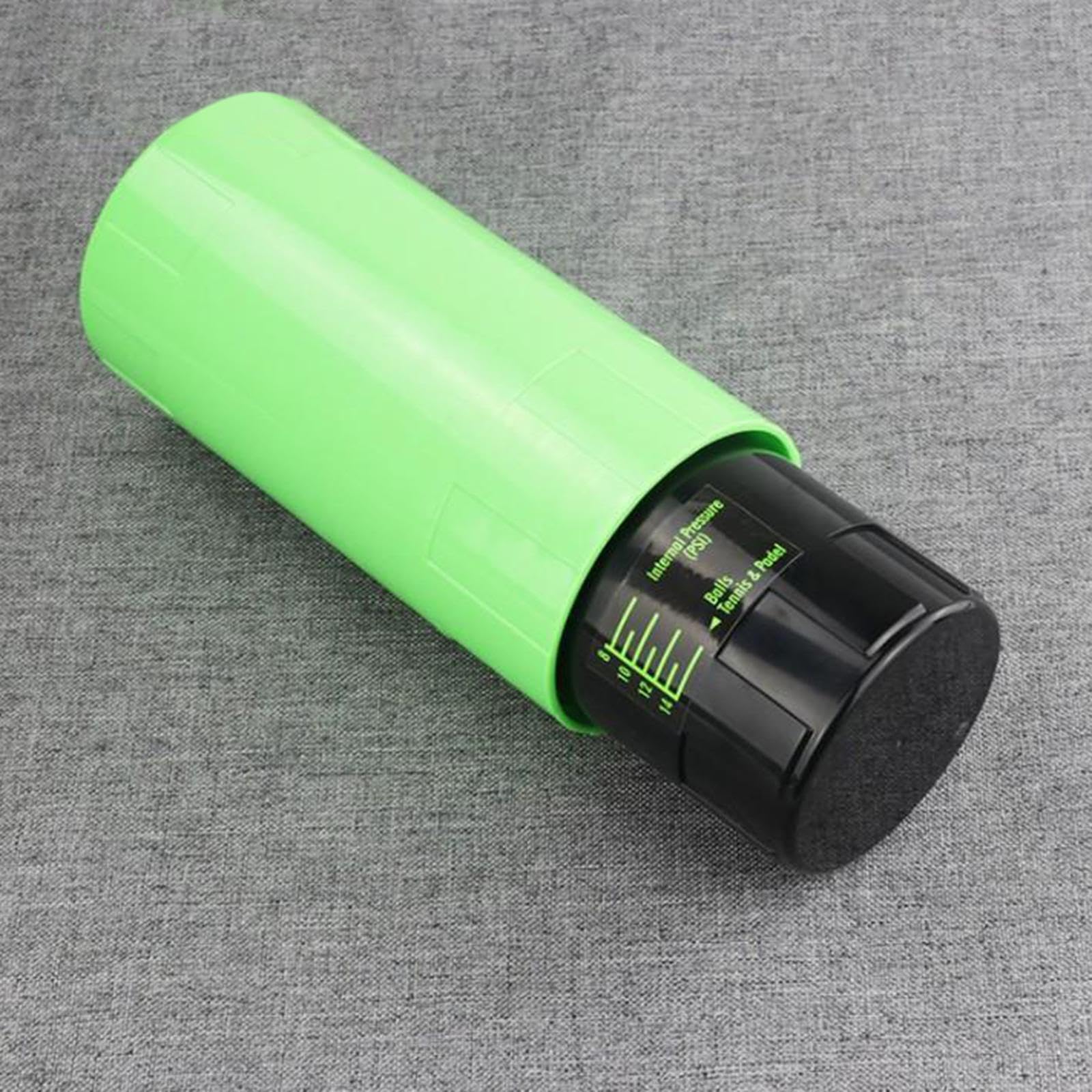 Green Compact Ball Bounce Maintainer Portable Tennis Ball Pressurizer ...