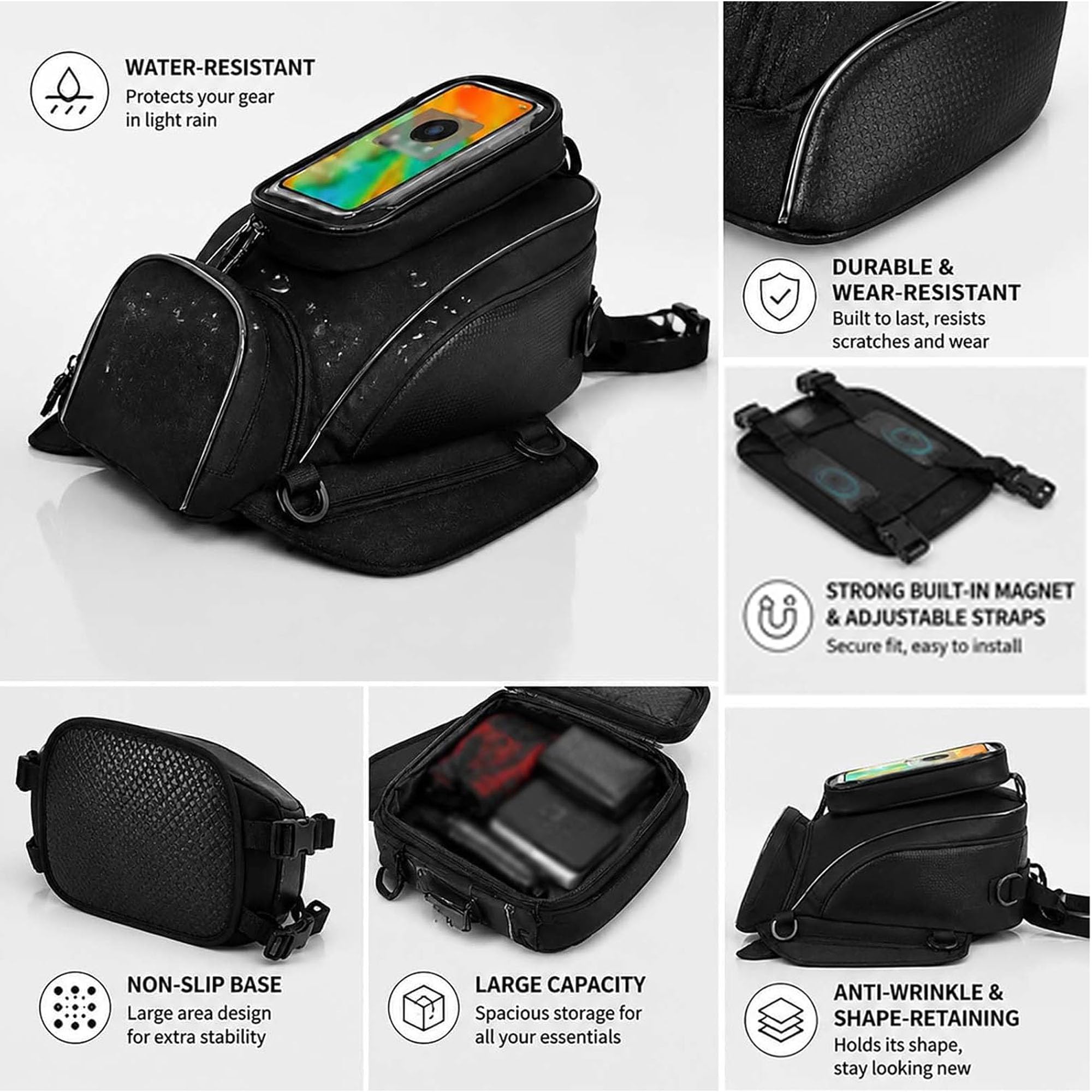 Bolsa Deposito Moto para Benelli X 125 Scooter 2014
