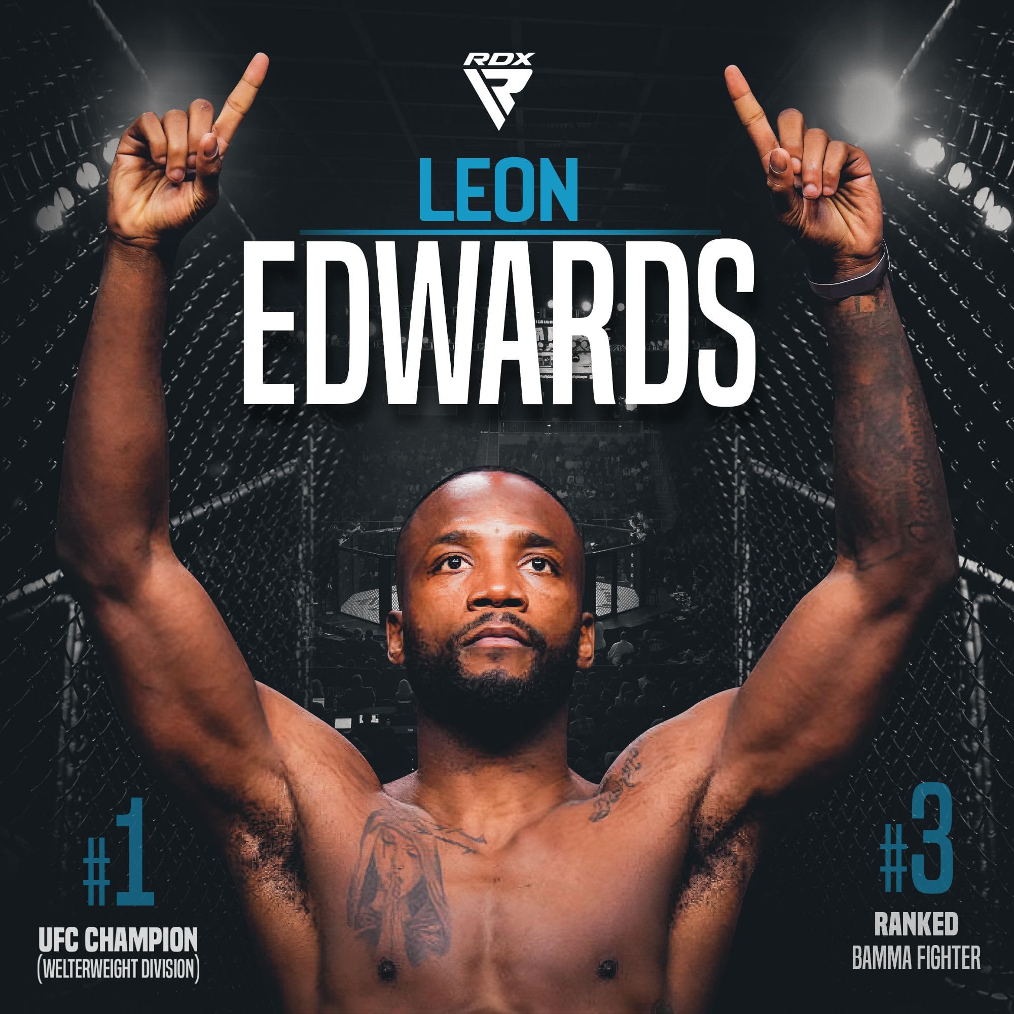 RDX Gel Boxing Hand Wraps Inner Gloves, Quick 100cm Long Wrist Straps, Elasticated, Padded Fist Hand Protection, Muay Thai MMA Martial Arts Punching Speed Bag Training Bandages - 5