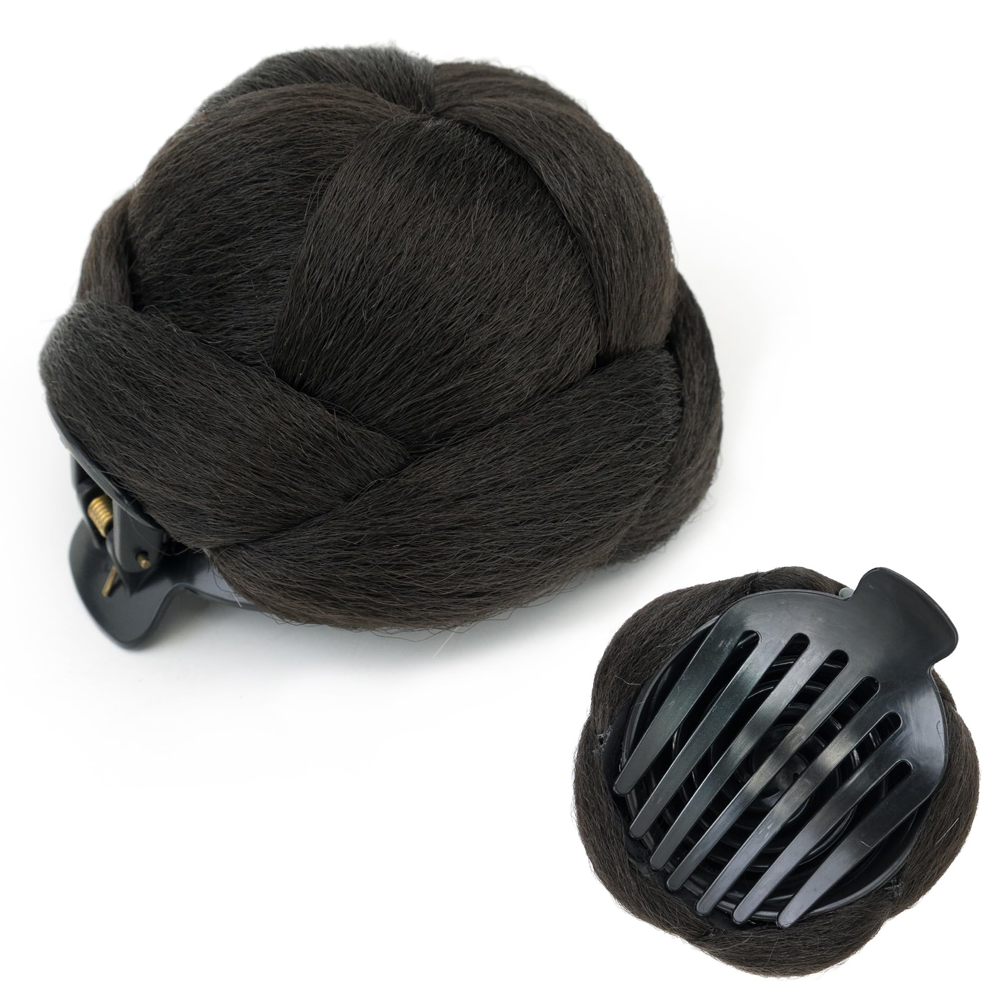 Amazon.com : IMISSU Braided Chignon Bun Maker Scrunchie  display picture 1