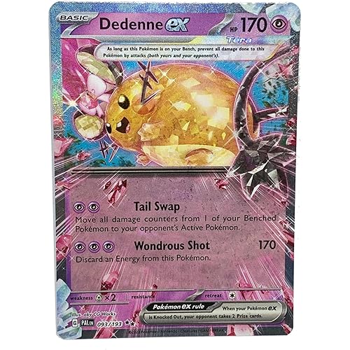 Pokemon - Dedenne ex 093/193 - Paldea Evolved Double Rare