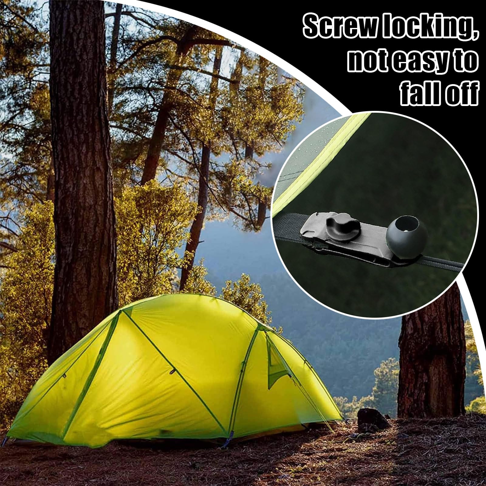 Tenda Privacy Per Auto Tenda Posteriore Per Auto TOOSOAR Impermeabile - Con Barre Di Supporto, Per SUV, Campeggio Tenda Portellone Auto