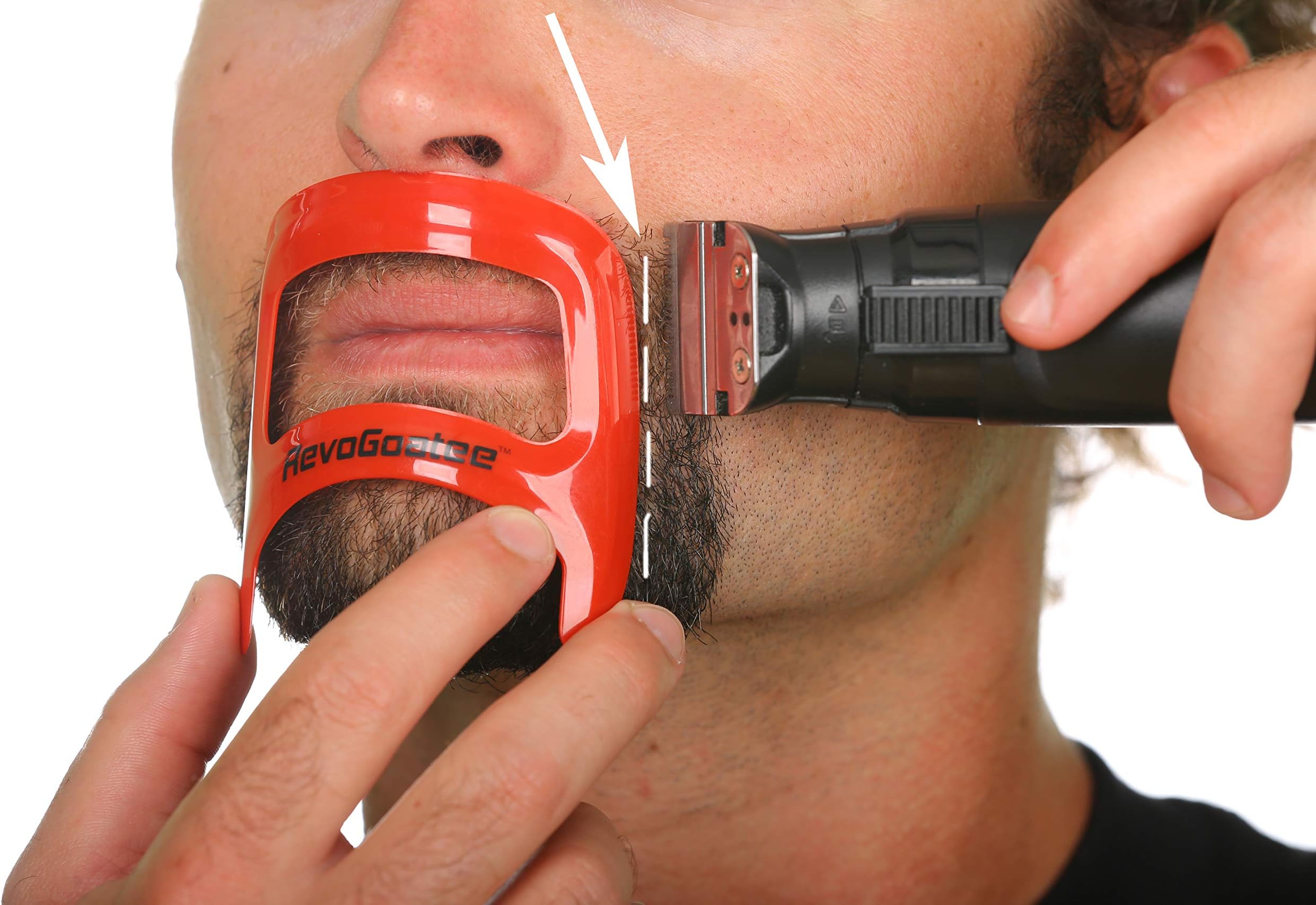 RevoGoateeShaving Template Shaping & Edge-up Trimming, Lineup - Grooming Kit for Men - One Size