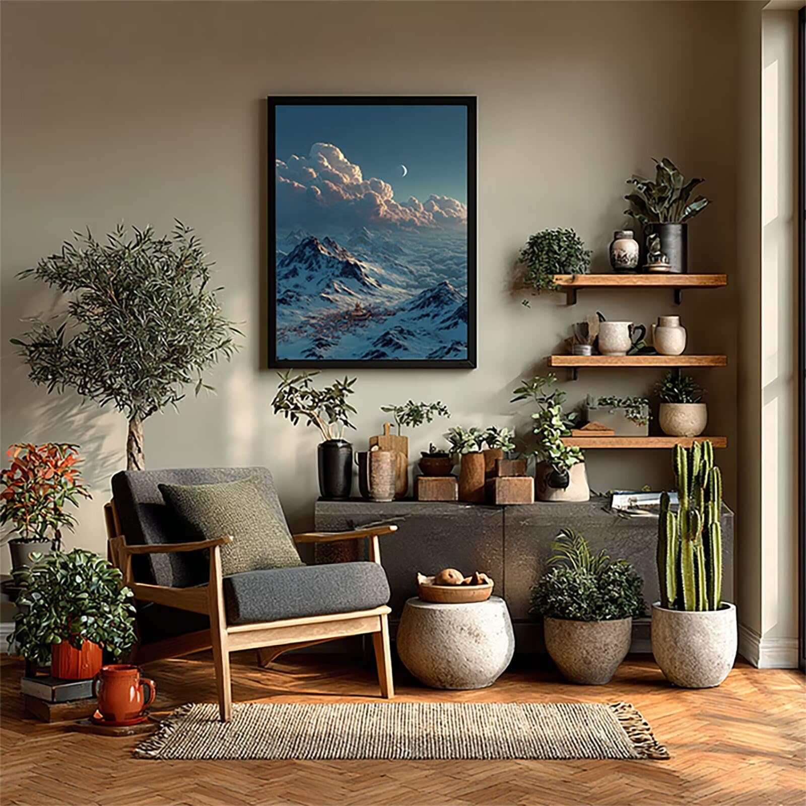 Snow Mountain diamentowe zestawy artystyczne dla dorosłych, Cloud 5D DIY diamentowy obraz dla dorosłych, DIY, pełne wiercenie, kryształowe zestawy klejnotów dla początkujących, haft krzyżykowy 5D