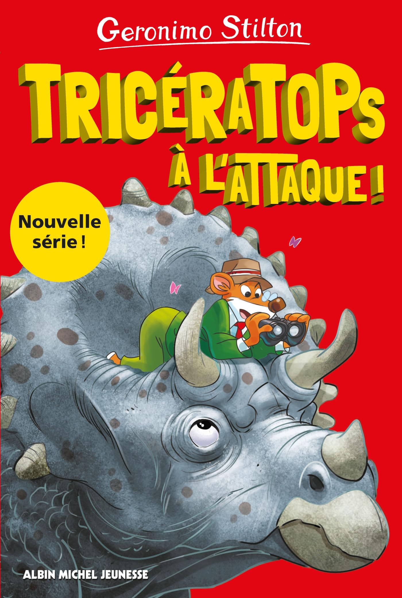 Tricératops à l'attaque !: Sur l'île des derniers dinosaures - tome 2