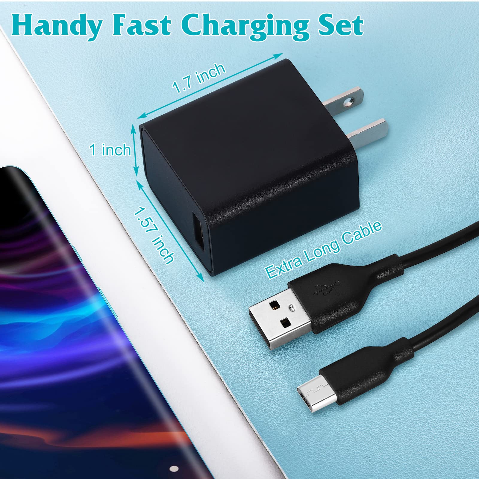 Pack De 10 Tomas De Pared Con 2 Puertos USB 3.1A | Blanco | 15A | Alta Velocidad De Carga | MICMI