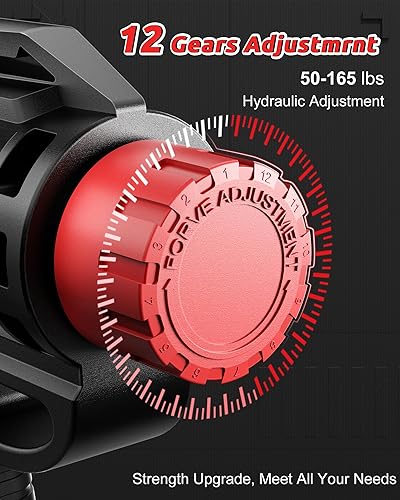 Miniatura 3 de Hydraulic Hand Grip Strengthener Trainer (50-165lbs Hand Exerciser) - Professional Adjustable Resistance Forearm Wrist Strengthener for Muscle