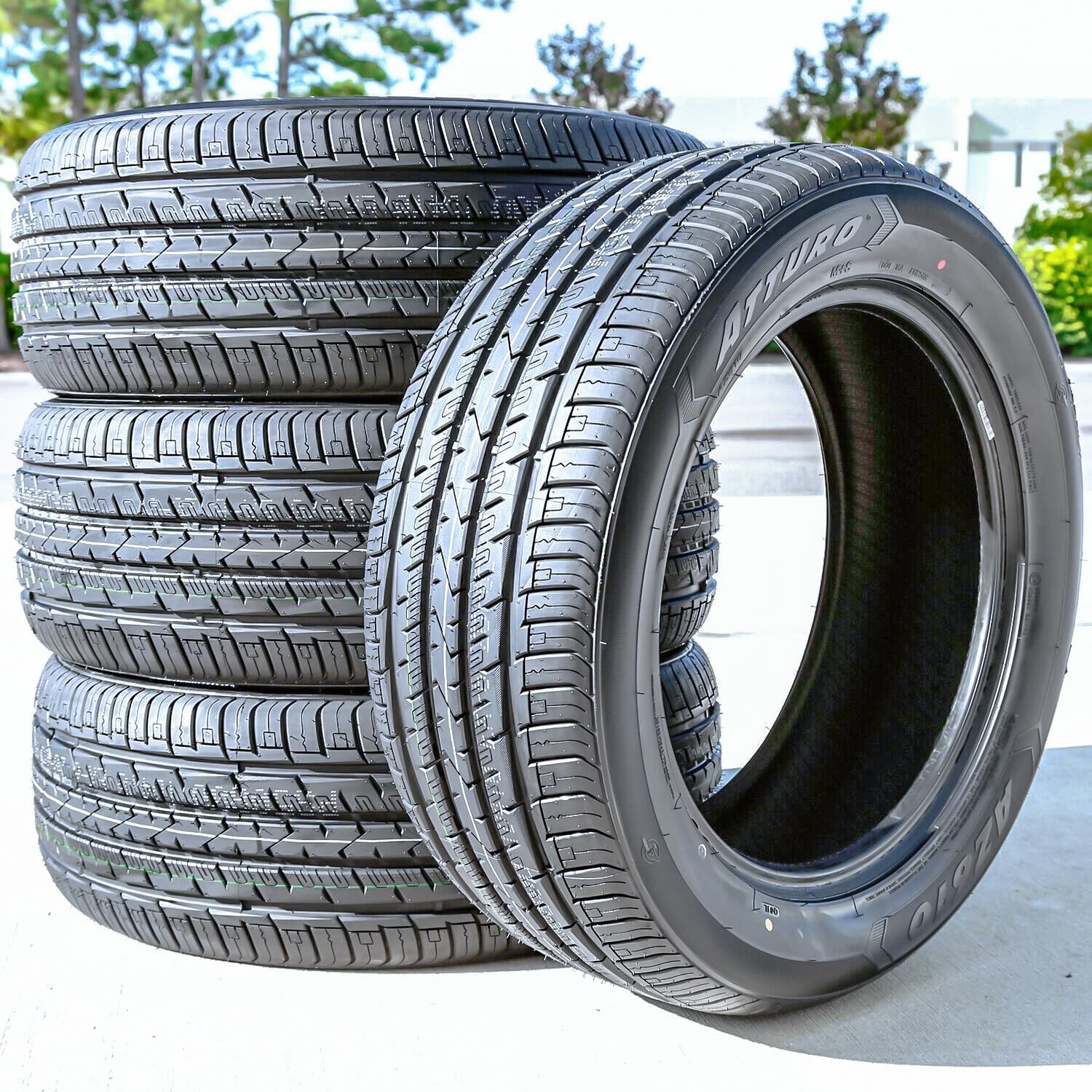 Atturo AZ610 All-Season Truck/SUV Touring Radial Tire-245/65R17 245/65/17 245/65-17 111H Load Range XL 4-Ply BSW Black Side Wall UTQG 560AA