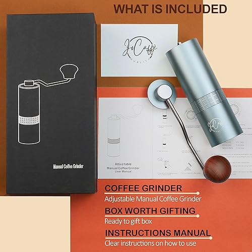 Miniatura 8 de Molinillo de café manual (plata)