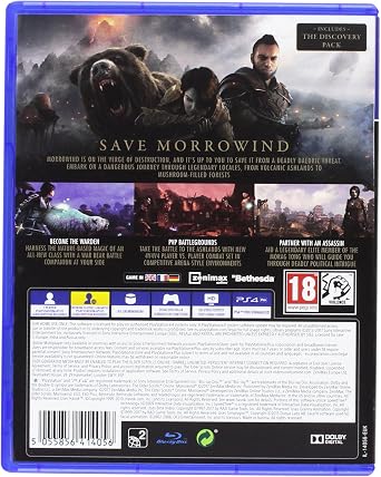 Bethesda The Elder Scrolls Online: Morrowind (PS4)