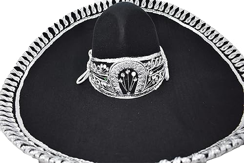 Miniatura 2 de Sombrero Charro Mariachi Adulto - Mexican Sombreros Mexicanos -