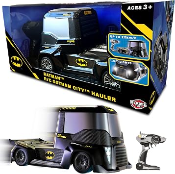 BLADEZ Batman RC Gotham Hauler, LED Light Remote Control Car for All Ages