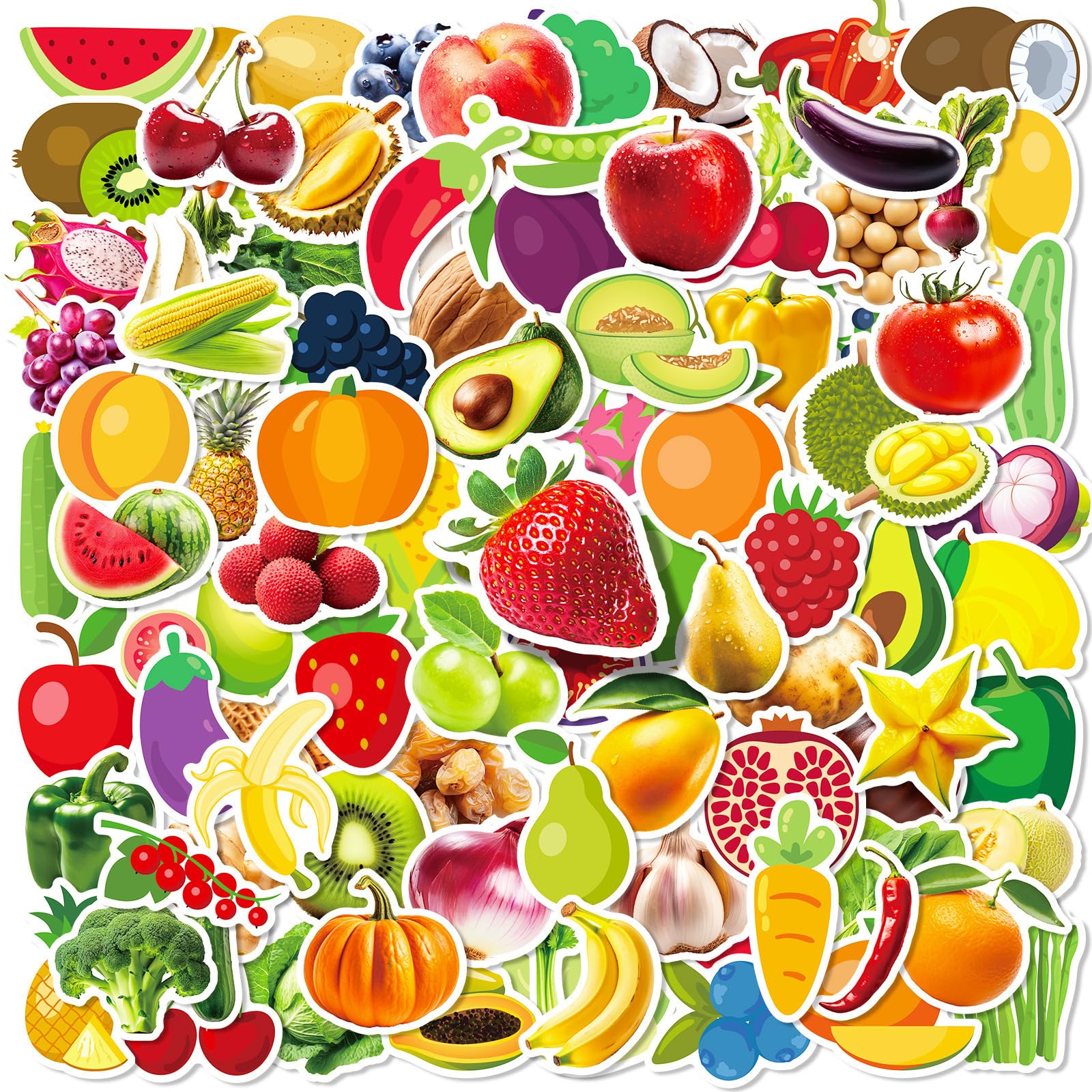 Adesivi Murali Frutta Limone Per Cucina O Camera Dei Bambini - Multicolor Akacha