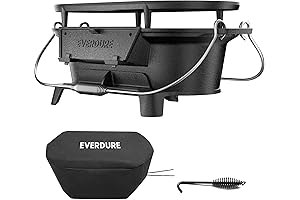 Everdure Oval Cast Iron Grill: Ultimate Outdoor Culinary Companion