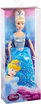 Mattel Disney Sparkling Princess Cinderella Doll