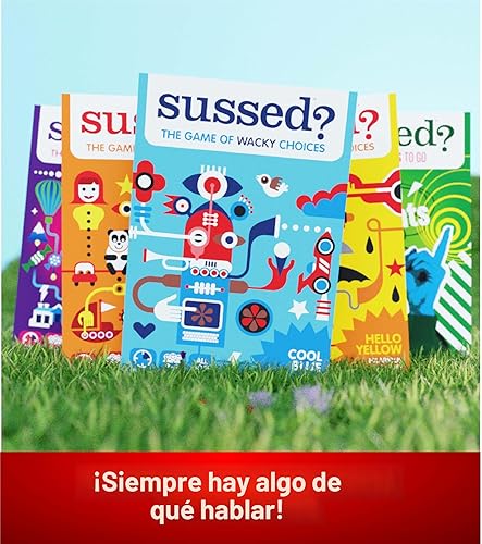 Miniatura 6 de SUSSED El Loco Juego de Cartas "¿Qué Harías?" - Edades 8+, 2-8 Jugadores - Relleno de Calceta para Niños, Niñas, Adolescentes - Tiempo de Juego