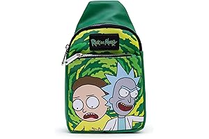 Buckle-Down Rick and Morty: The Rickstaverse Crossbody Sling Bag