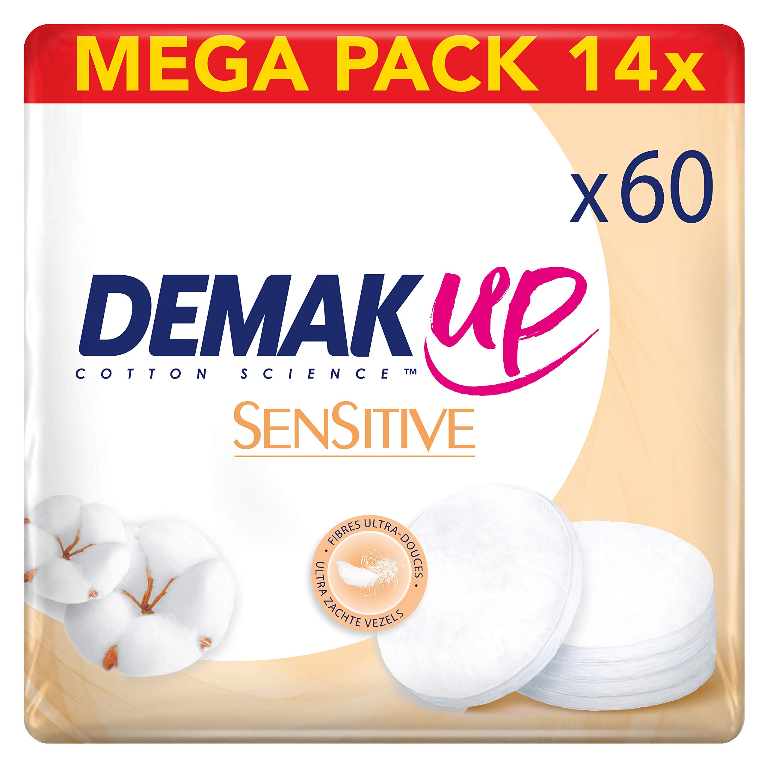 Demak'Up sensitive Wattepads, 840 Stück