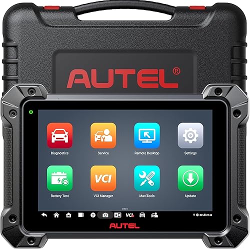 Autel MaxiSYS MS909EV: 205 Same as MS908S PRO II OBD2 Car Diagnostic Scanner, 38+ Service, Active Test, All System Diagnose, Read abd Clear DTCS, FCA Autoauth OS 11