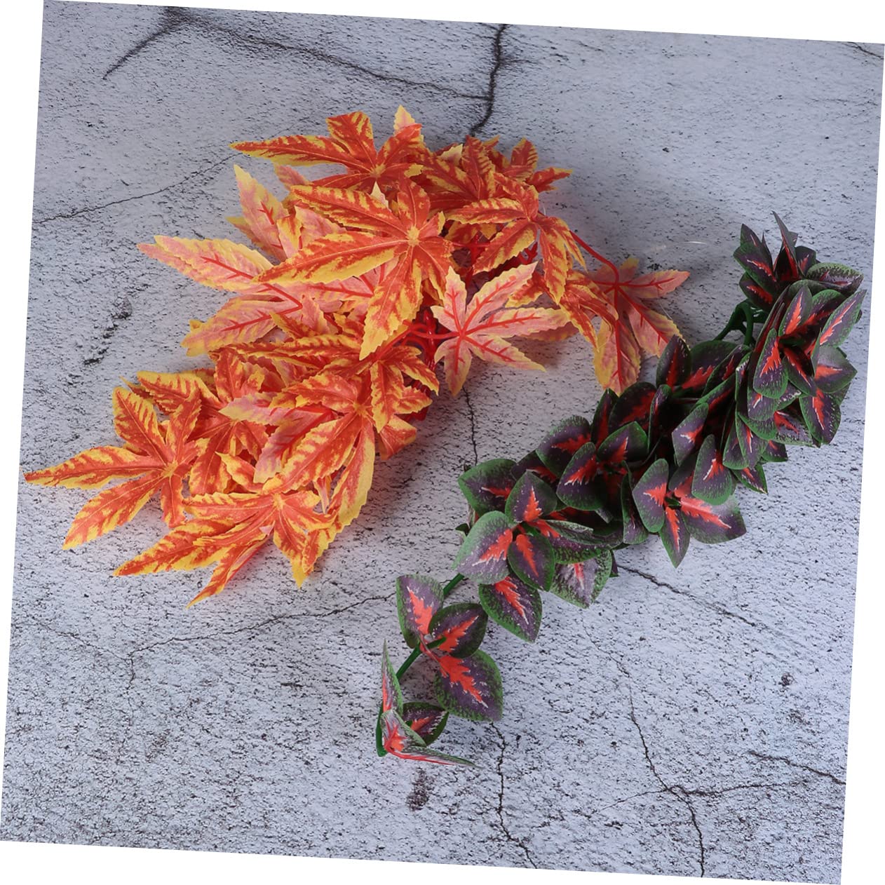 DOITOOL Decoraciones De Peceras 4 Uds 12 Plantas De Agua Artificiales para Tanque De Peces Planta Artificial para Acuario De Agua Artificial Decoración para Pecera Adorno De Planta para