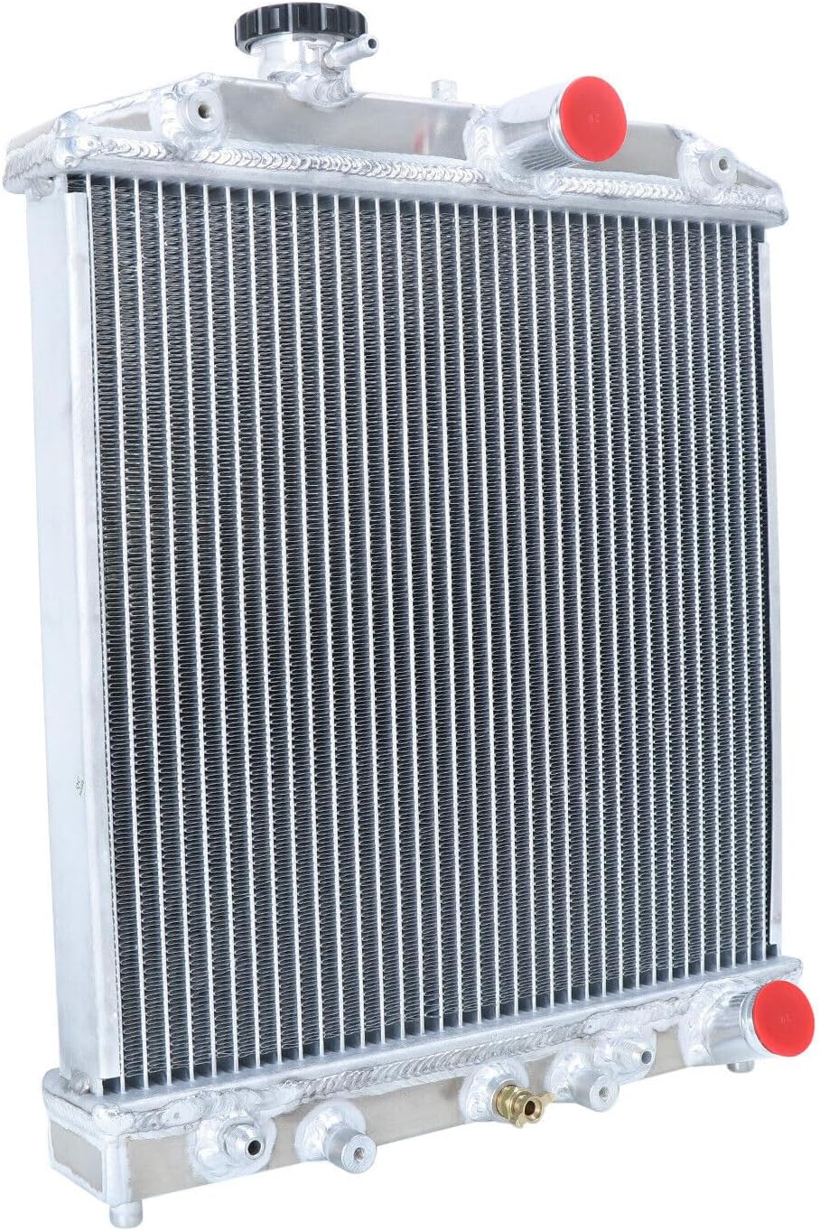 3 Row Aluminum Radiator 1290 For 92-2001 Honda Civic D15 D16 EK EG Integra Sol Del GS LS HX 1993 1994 1995 1996 1997 1998 1999 2000 (3 ROW(CNC-CAP))