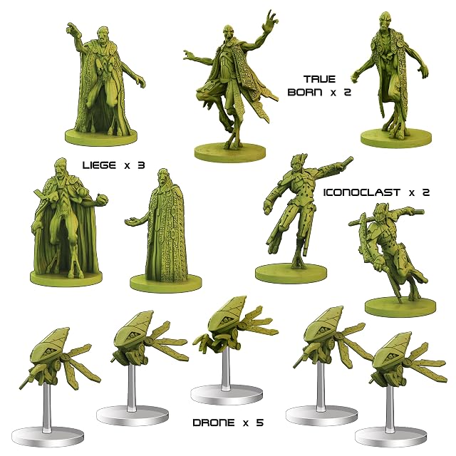 Foto 7 de 7 de Battle Systems First Born Starter Set Sci-Fi Miniatures Board Game)