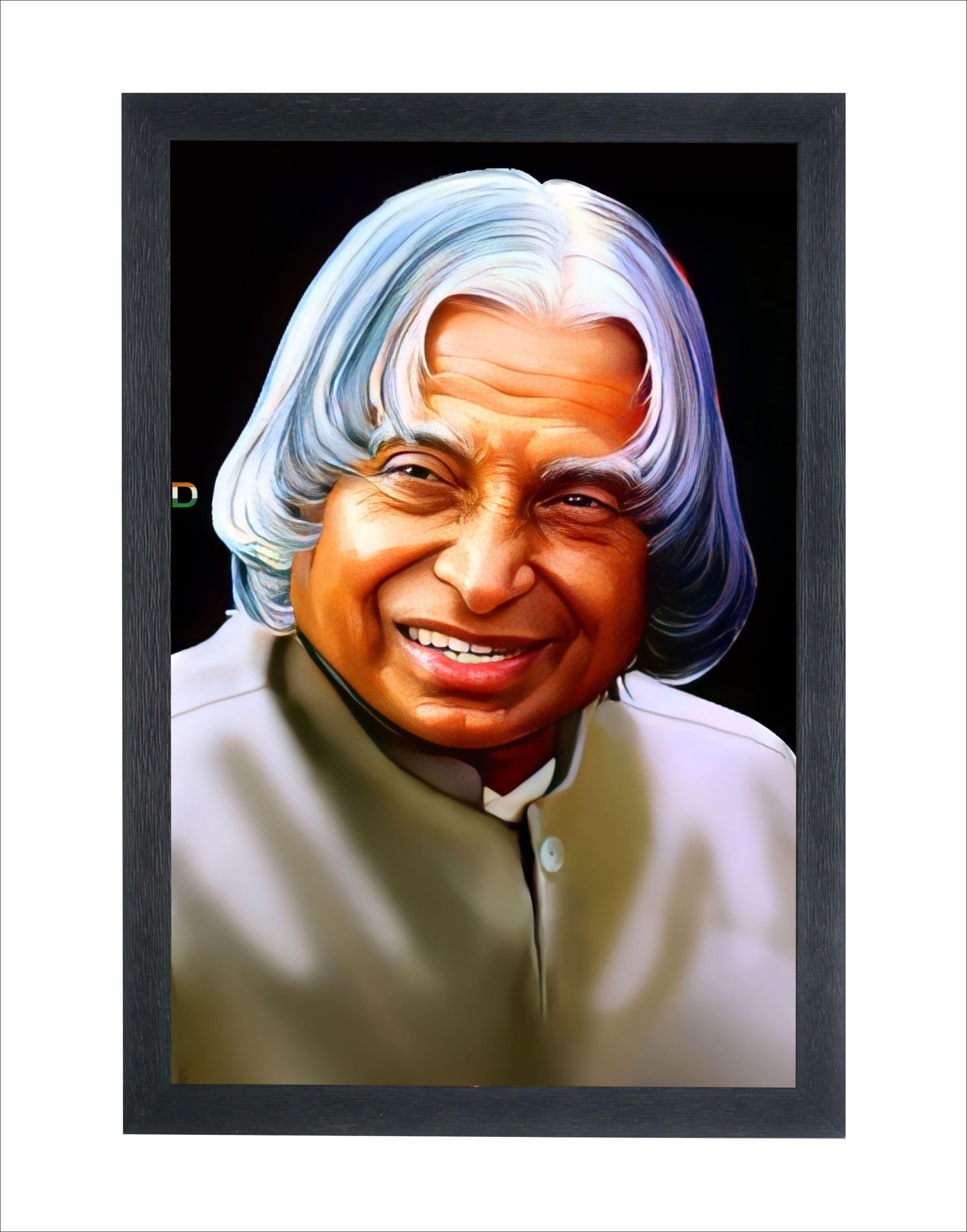 Chitransh A. P. J. Abdul Kalam Wall Mounted Painting (14x20 inches) 00483