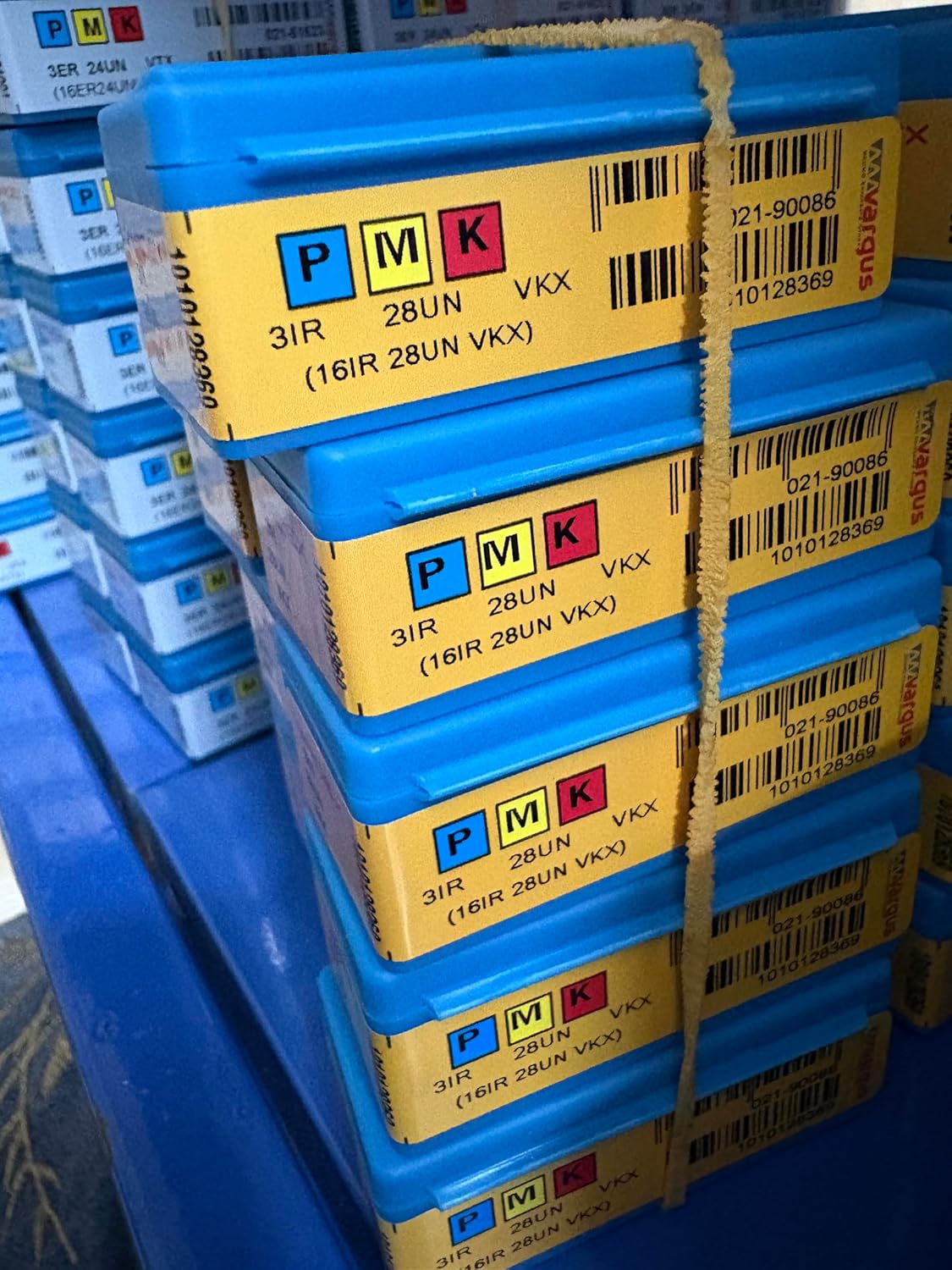 Vargas Thread Cutter 3IR28UN VKX/Carbide CNC Blade 10 Pieces