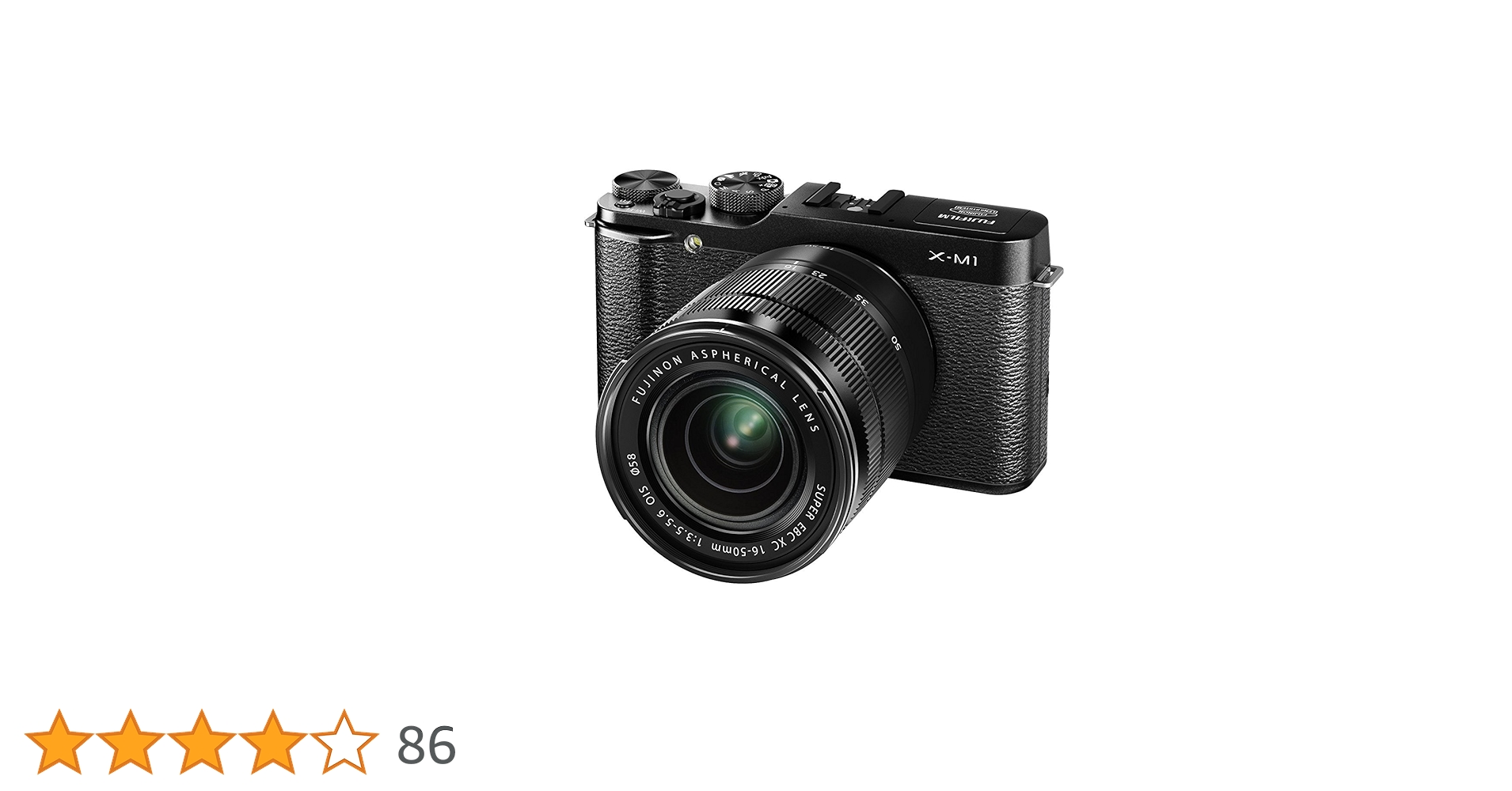 Amazon Canada: FUJIFILM X-M1 Black KIT W/XC16-50MM