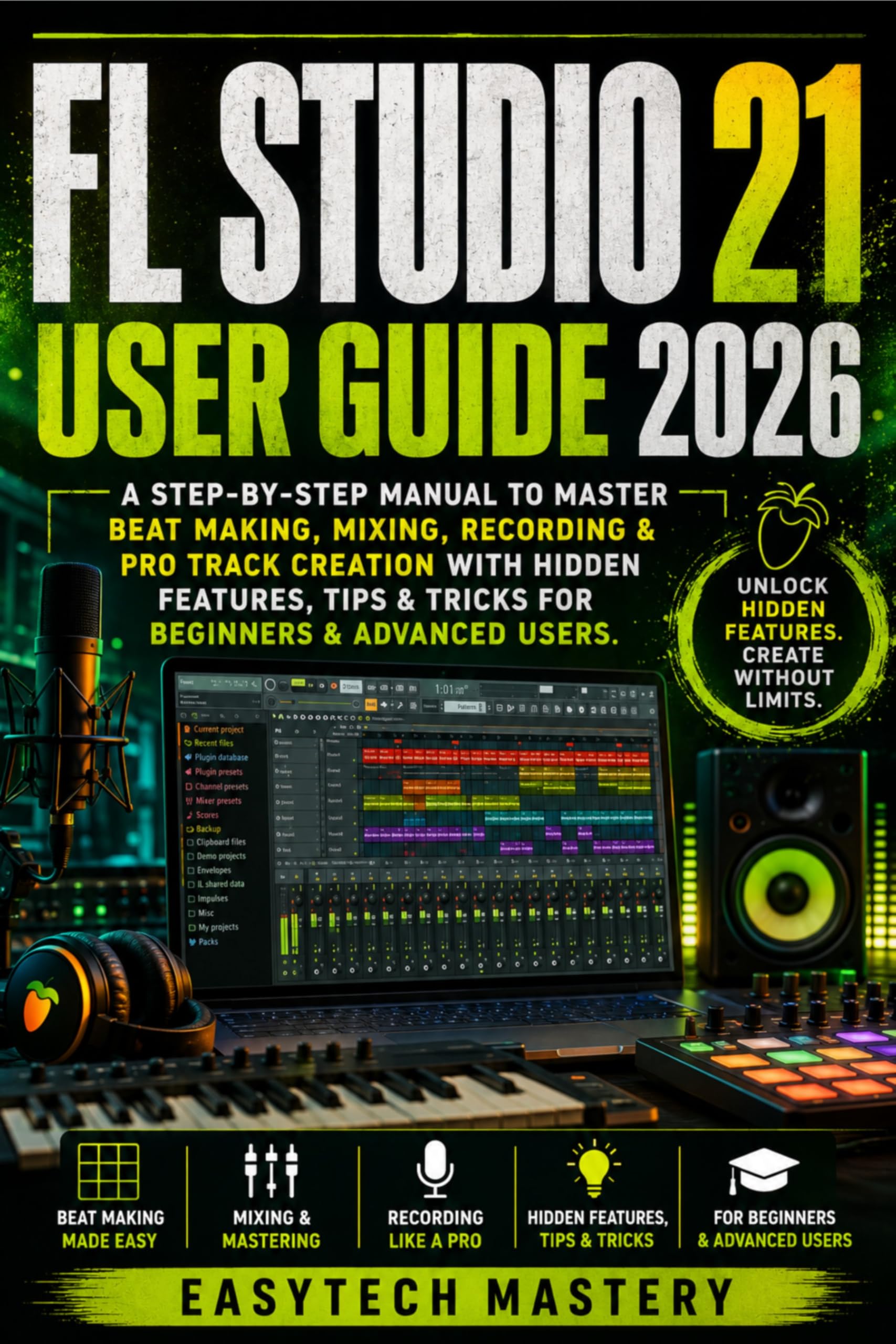 Manuel FL Studio 21 2026 beat making mixing recording pour débutant