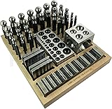 40 PC jumbo Doming bloc et Punch Set en acier de Dapping Die joailliers Outil - 1