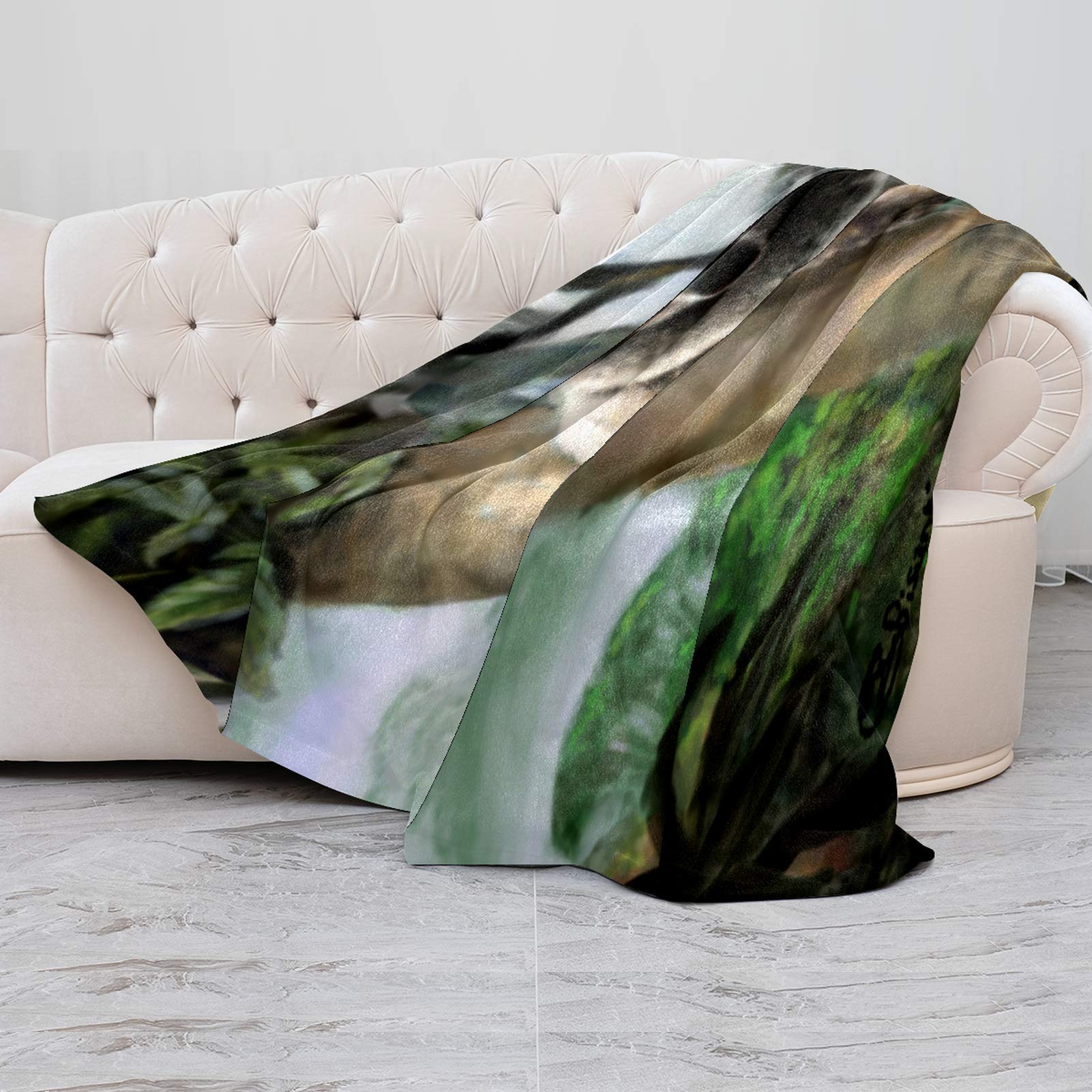 Koala Coperta In Pile Con Motivi Zoo Animali – Microfibra Morbida, 127x152 Cm, Per Letto Singolo, Divano O Regalo Bambini - 2