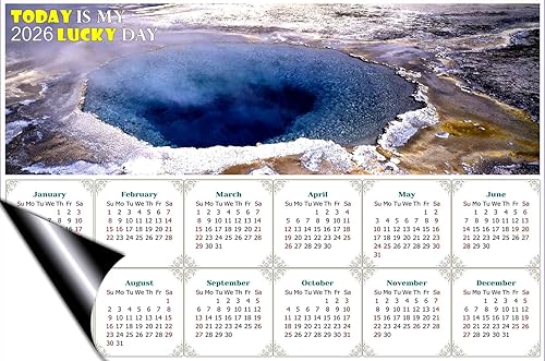 Miniatura 2 de Calendario magnético 2023  Imán de calendario  Today is my Lucky Day  Edición #39