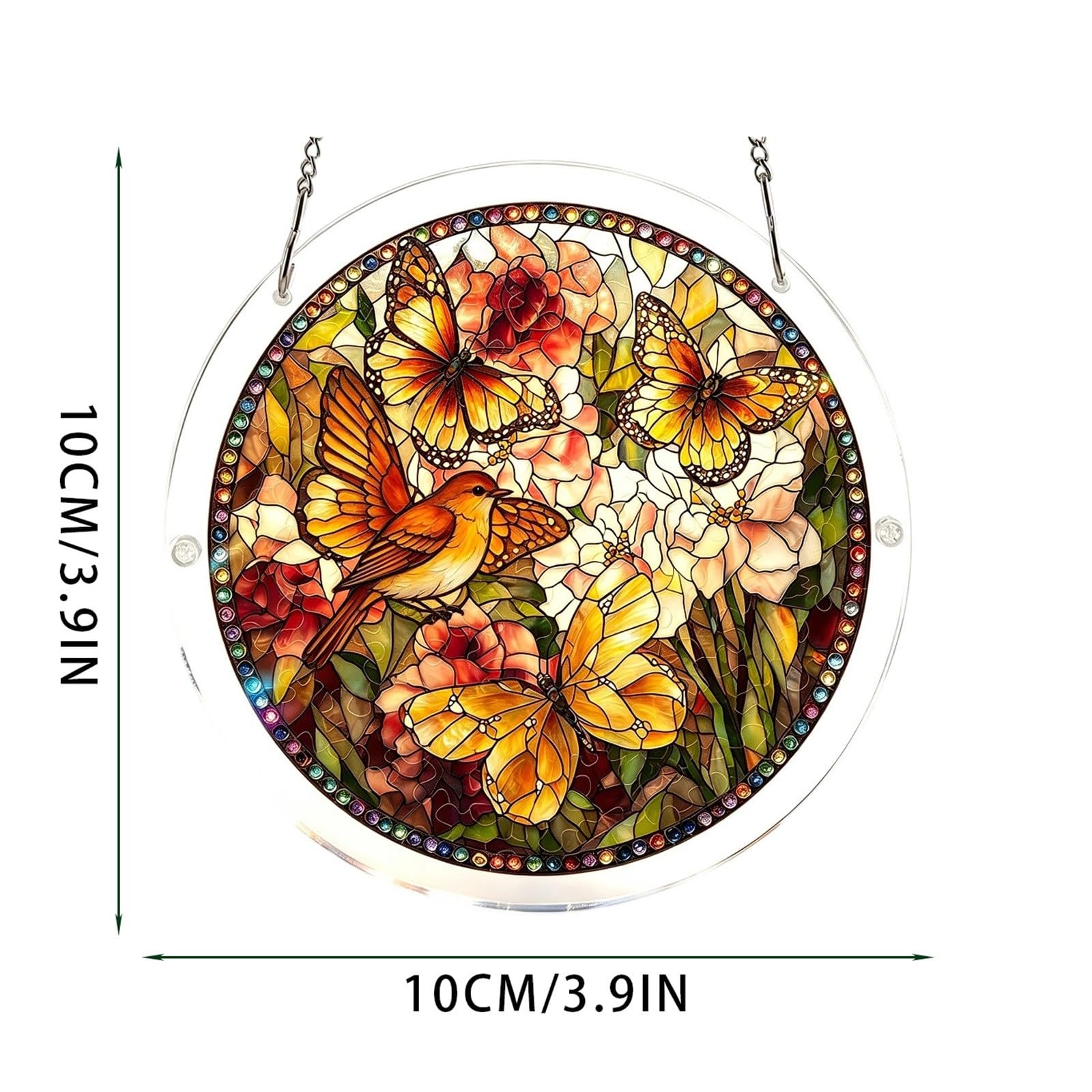 Adornos de jardín al aire libre, rompecabezas de pared ornamental, colgador de exhibición para obras de arte