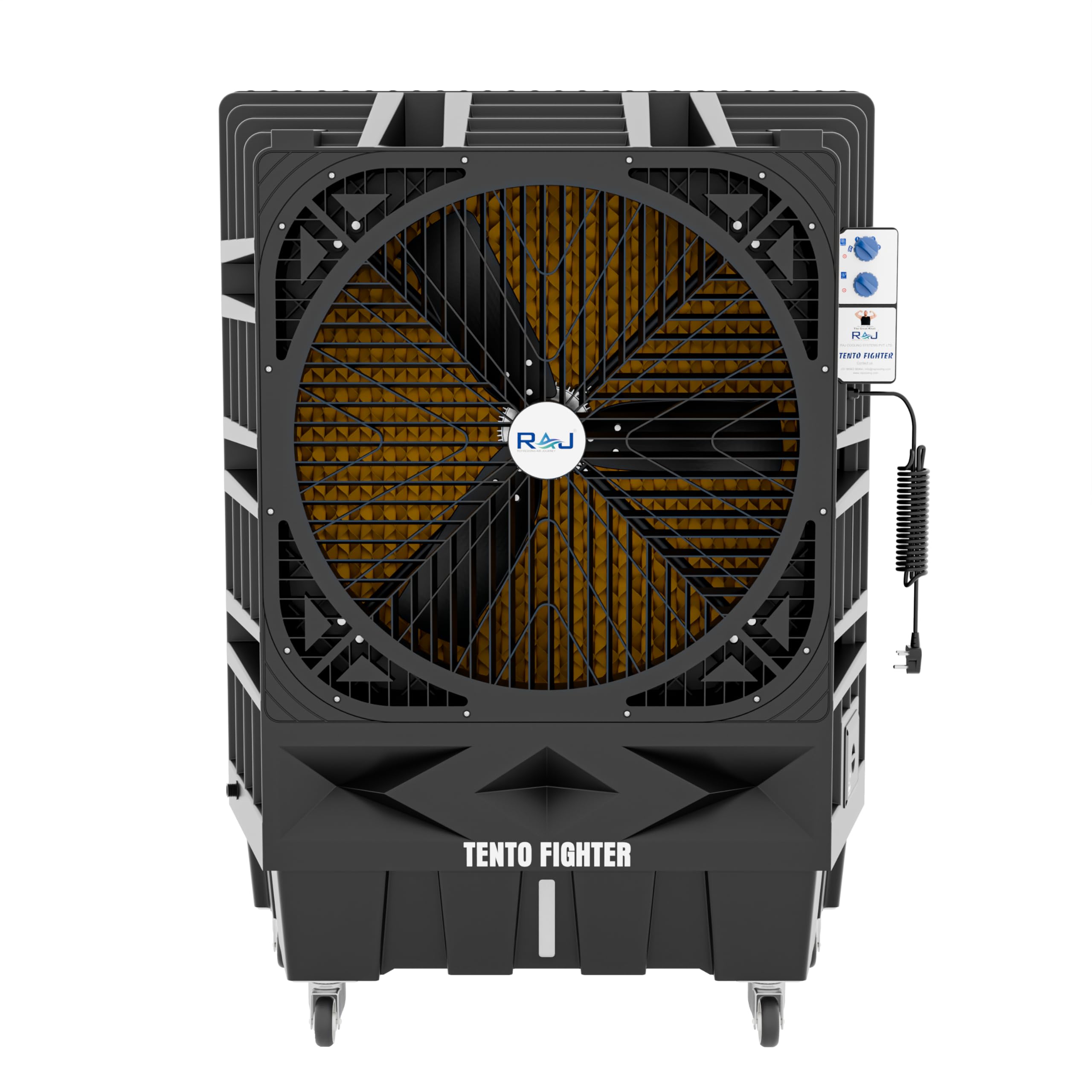 90L Desert Air Cooler with 30" Axial Fan & 18,000 CMH Airflow for Outdoor Use (TENTO FIGHTER 30 90 L)-image-12