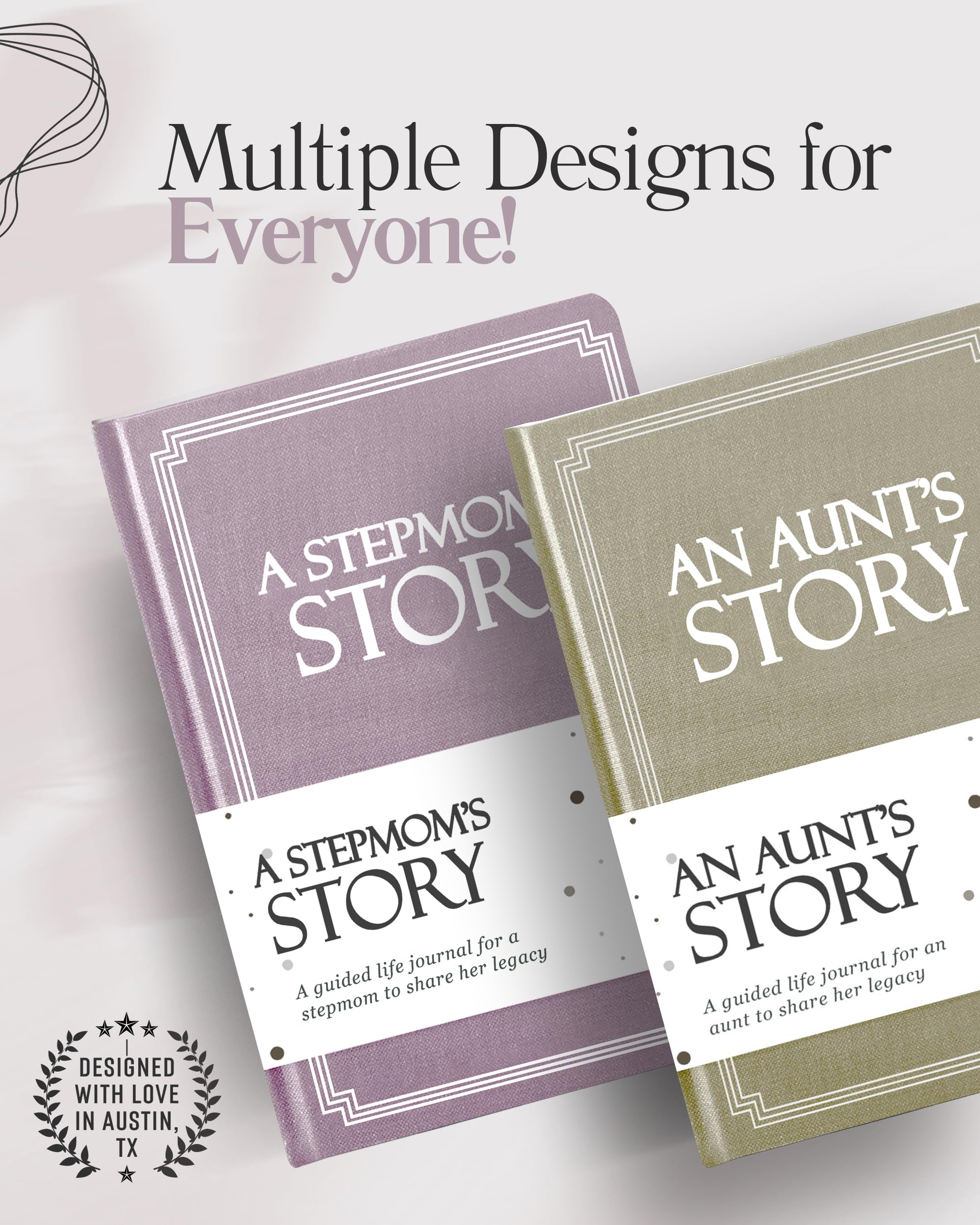 Grandma's Life Story Journal (Hardcover): Ein bedeutungsvolles Andenken für Oma, um ihre Reise & Erinnerungen zu teilen, Buch enthält über 250 prompt Fragen, sentimentales Geschenk für Muttertag,