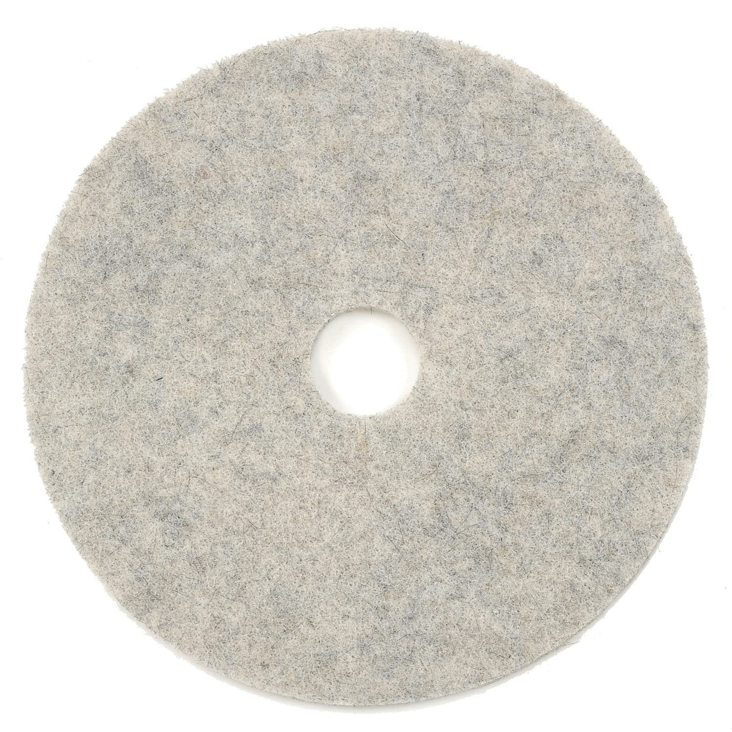 20" Burnisher Pad by Global Industrial – 20.5"L x 20.5"W x 5"H, Polyester/Natural Fiber, Beige, Model 402020