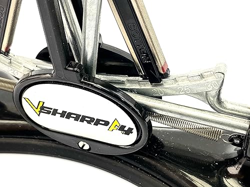 Miniatura 6 de Warthog - Afilador de cuchillos V-Sharp varillas de diamante de grano 325 con ángulos ajustables sistema de afilador de cuchillos profesional