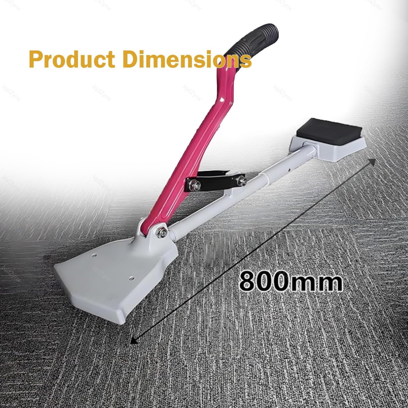 Kit d'outils d'étirement de tapis, outil d'installation de sol sans genou, design triple poignée pour projets de bricolage, outil de montage essentiel pour une installation facile de tapis