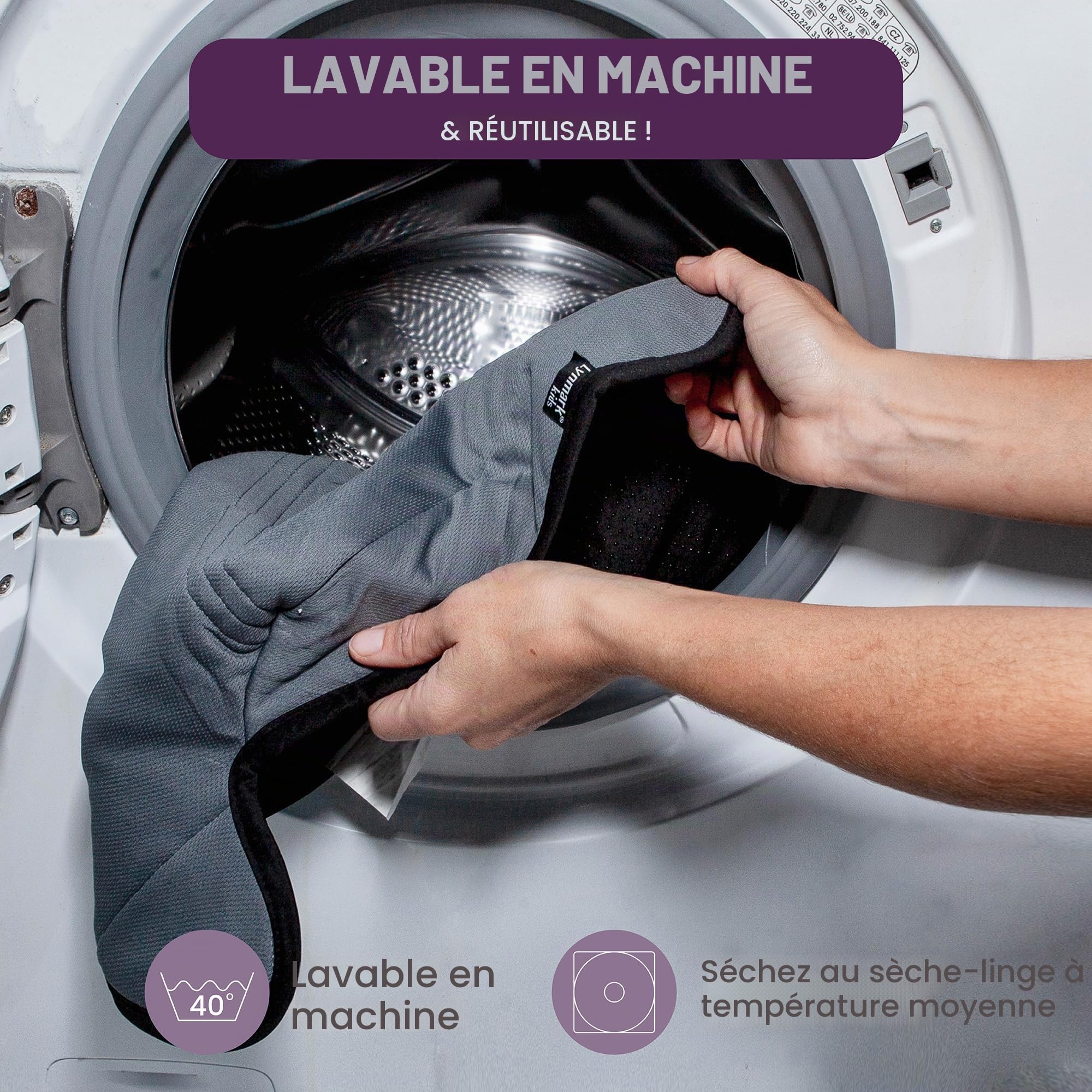 Lynmark Housse de protection pour siège de voiture d'apprentissage de la propreté – Tapis doux imperméable pour les tout-petits et le siège auto pour bébé – Tapis lavable pour les voyages, les fuites