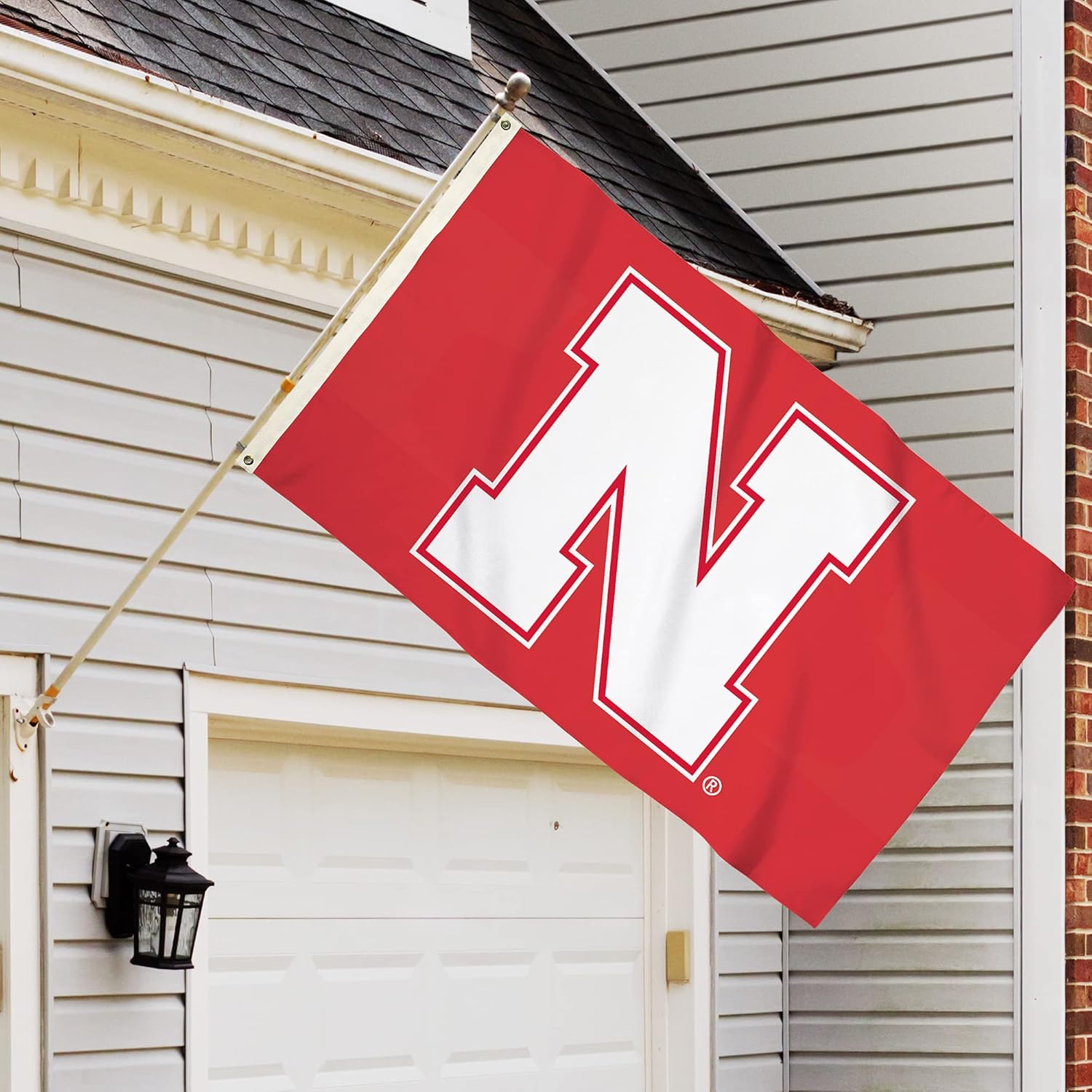 BSI PRODUCTS, INC. Nebraska Cornhuskers 3’x5’ Flag - Image 2