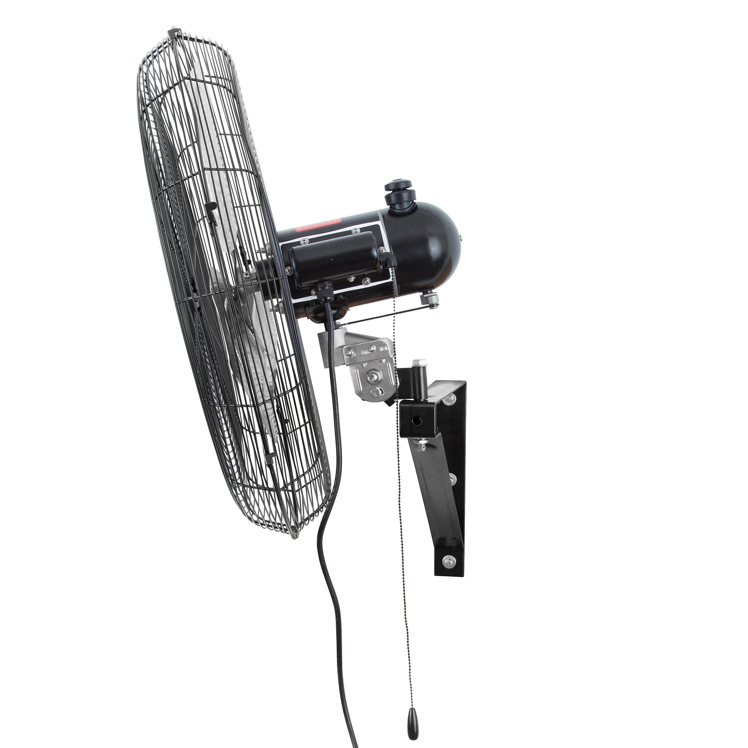 OEMTOOLS 24894 Inch, 3Speed Oscillating Wall Mount w/Aluminum Blades, Outdoor Fan, 30 Inch