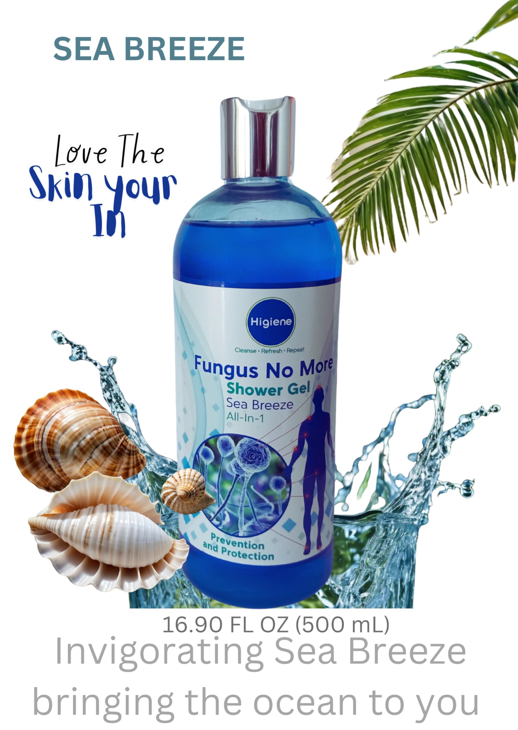 Fungus No More Shower Gel Sea Breeze : Amazon.co.za: Beauty