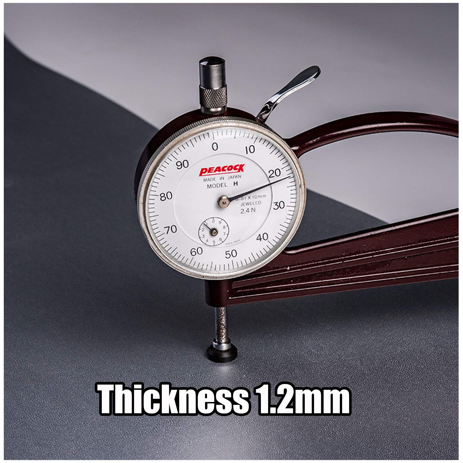 Leder Stoff Braun Kunstleder Kunstleder，1,2mm Dick Stoff Ledertuch Wasserdichtes Material Schneiderei Auto Polstersofa Autositzbezüge（138cm*100cm）(Size:3M)