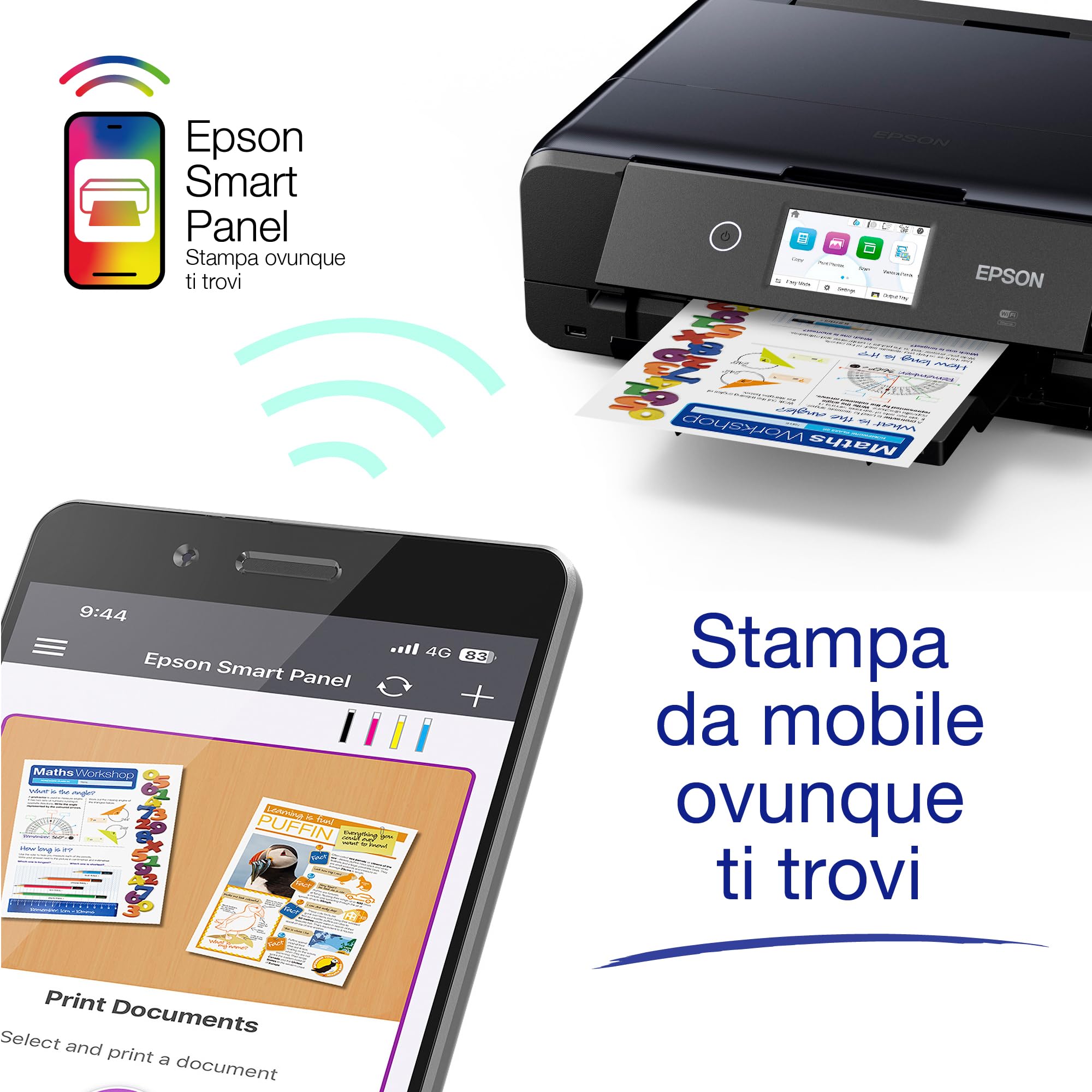 Epson Expression Photo XP-980 Stampante multifunzione fotografica A3 Wi-Fi Stampa fronte/retro automatica