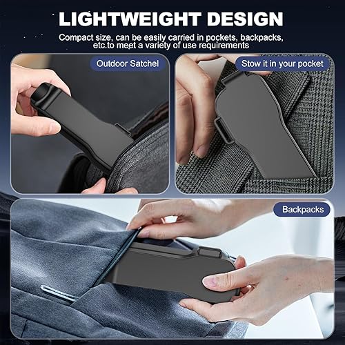 Miniatura 4 de Funda protectora de pantalla de cardán para DJI Osmo Pocket 3, funda rígida para lente con forro suave, incluye pantalla antirreflectante AR y